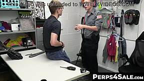 Cole Church dominates submissive Darron Bluu