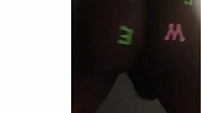 Bad Black Shemale Ass Play! Can You Handle This Solo Show?