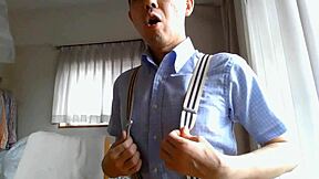 Who’s Ready for Asian Suit Man Cock Play 3?!