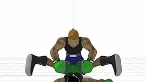 little mac gets wild in gay game action