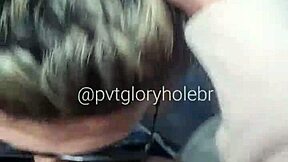 Man, sucked off a hung guy in the bathroom stall!