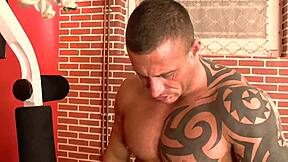 Rough Tattooed Muscle Action - Part 4