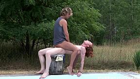Creepy army boys caught spying on couple’s outdoor anal pounding