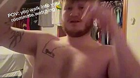 Gay POV: Roommate Catches You in Dorm Action