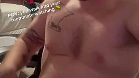 Gay POV: Roommate Catches You in Dorm Action