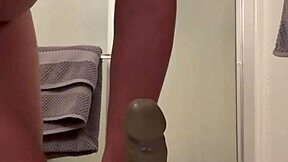 sitting on this dildo since no real cock is around
