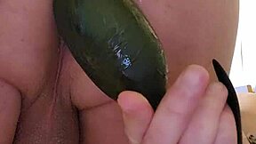 Sodomisation with a Massive Plug in Wild Action!