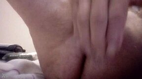 yo, watch lusty dusty john play naughty with his dildo