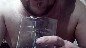 Man, this gay dude is slurping juice straight from the source!