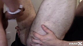 GRIP AND RIP! Bareback Twink Action with Wild Cumshots!