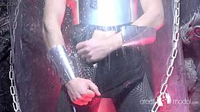 Ever seen a kinky gay strip in tight spandex?