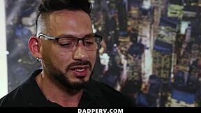 Latin Papi Drills Gay Stepson to Test Bottoming Skills Hard