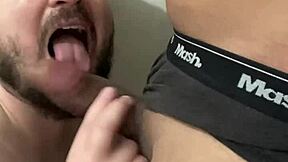 Brazilian family man pounds chubby guy with big cock.