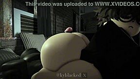 Roblox Femboy Seduces Black Man for Sex!