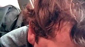Raw Amateur Blowjob with Cum Covered Facial at Liquid Lunch Meetup.