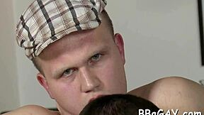 Wild Homosexual Sex with Vigorous Sloppy Blowjob Action in USA
