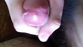 Hairy Twink Cums Hard While Jerking Solo in Hot Scene