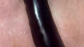 Gay Amateur Slams Eggplant Deep in Tight Anal