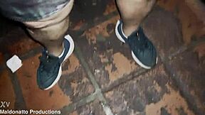 Married Stud Gets Nailed Hard And Cums Before Leaving!