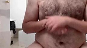 I jerk off in the bathroom with intense solo anal play every day.
