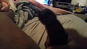 retro shemale charm unfolds in classic blue film style