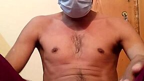 Bisexual CD Boy Masturbates with Hot Ladies in Sexy Reshmi Shalwar!