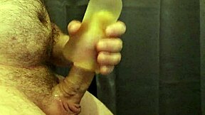Fat Chub Uses Uhri Sex Toy For Intense Solo Masturbation!
