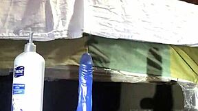 gay dildo masturbation while people watch