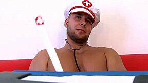 Wow, That Hunk Gives Horny Blowjob To Charming Homo Chap!