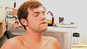 Kelan Carr Enjoys Hardcore Gay Fun At The Office With Hunk