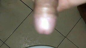 i piss alone in the bathroom