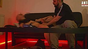 straight bald guy gets convinced outdoors 😏