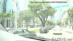 rough hunk fucks crossdressing gay with big cock