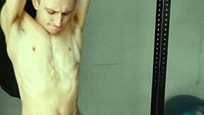 Black Jock Barebacked In Gym With Rimjob