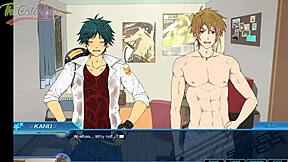 sleepover highlights with gay friends playing games