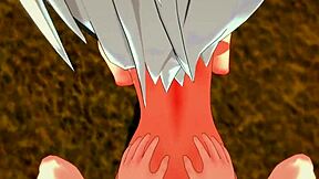 genshin impact yaoi: bennett and razor explore hard sex with handjob and blowjob