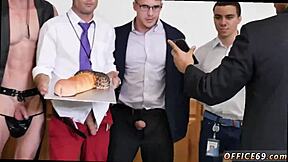 Cute guy gets birthday blowjob surprise