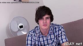 immodest oral stimulation for lusty gay with big cock blowjob and sucking contest