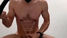 i feel humiliated as straight whore using anal ass fucking with cum dildo toy