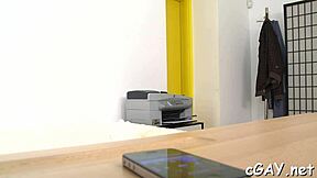 Black hunk blowjob with sloppy cumshot in full movie