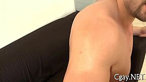 Intense Rough POV Blowjob on Huge Black Cock for Naughty Gay Pornstar