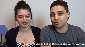 Amateur latino couple anais and chris rim big ass before blowjob and monster cock submission