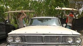 hot gay surfers pounding big cock anal fucking and rimjobs after san diego waves!