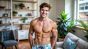 Straight Neighbor Catches Me Naked Leading To Intense Encounter