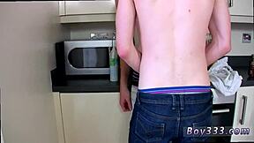 Boy Experiences First Gay Encounter in Gym with Teen Anal and Oral Action