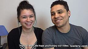 Amateur latino couple anais and chris rim big ass before blowjob and monster cock submission