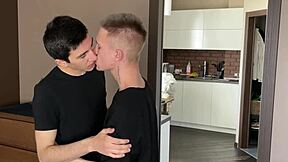 Hairy Guy With BIG DICK FUCKED Sweet Student Twink's TIGHT ASSHOLE Hard