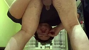 huge tattooed ass amateur gets doggystyle anal fucked and sucks cock after