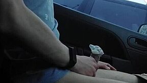 young twink public cruising & nude beach cumshot compilation