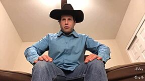 Cowboy pov foot worship session that's dominating and soft 😏